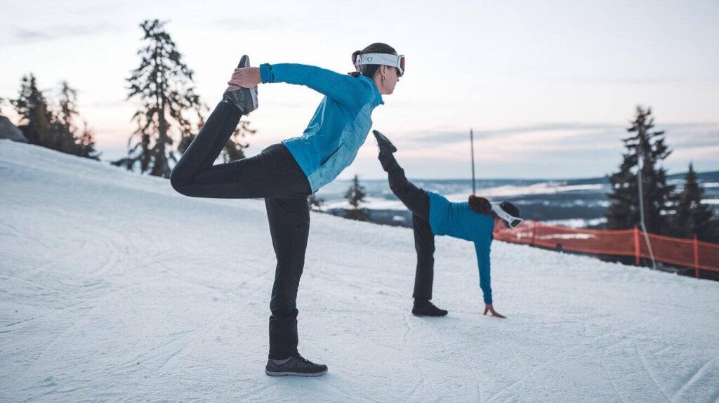 Cool-Down Stretches After Snowboarding Workout Routines for Beginners