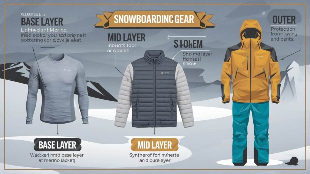 the importance of layering in snowboarding gear