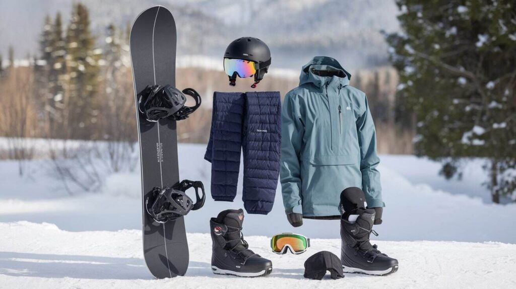 winter snowboarding packing list for beginners