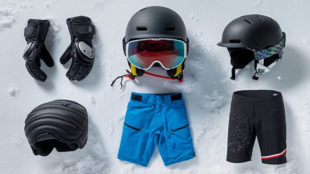 Safety Gear: Must-Have Equipment in Your Winter Snowboarding Packing List for Beginners