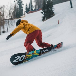 20 speed super snowboard